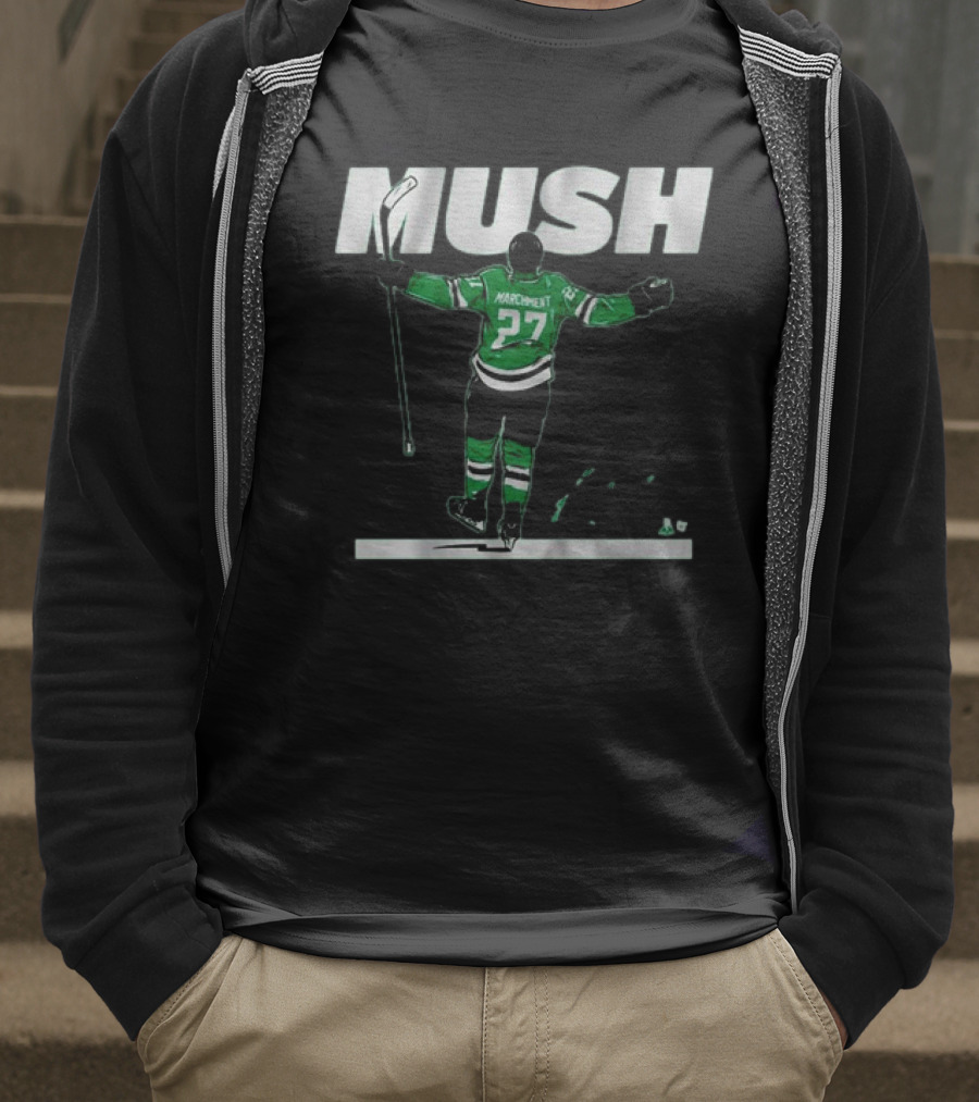 Mason Marchment Hockey Celebration Mush Number 27 T-Shirt
