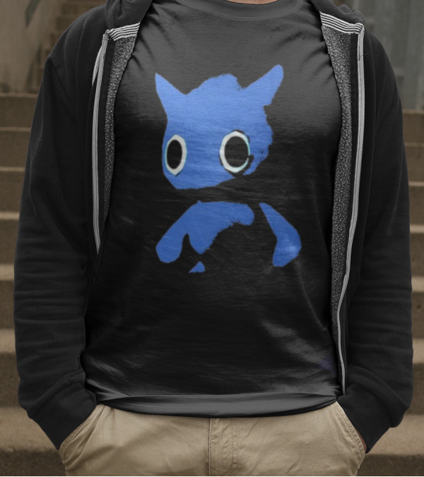 Mamono World Big Blue Creature T-Shirt