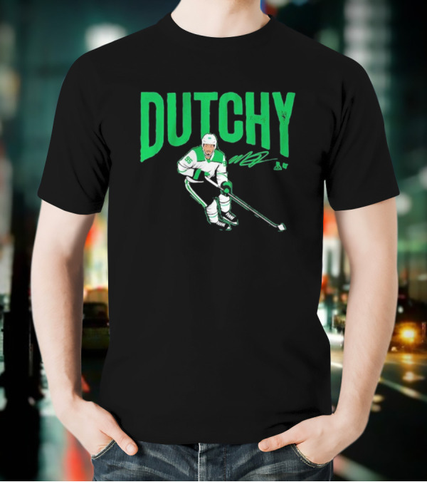 DUTCHY 95 Matt Duchene Dallas Hockey Player Graphic T-Shirt