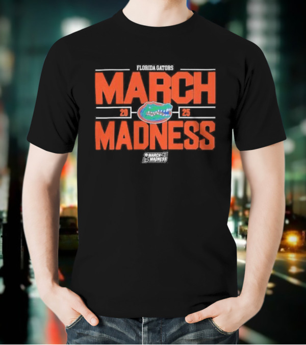 March Madness 2025 Florida Gators T-Shirt