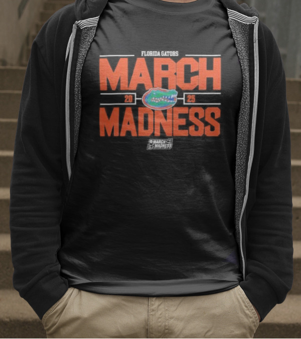 March Madness 2025 Florida Gators T-Shirt