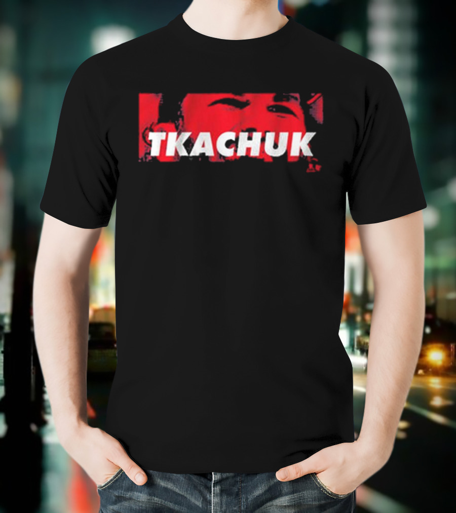 Tkachuk Eyes Red Graphic T-Shirt