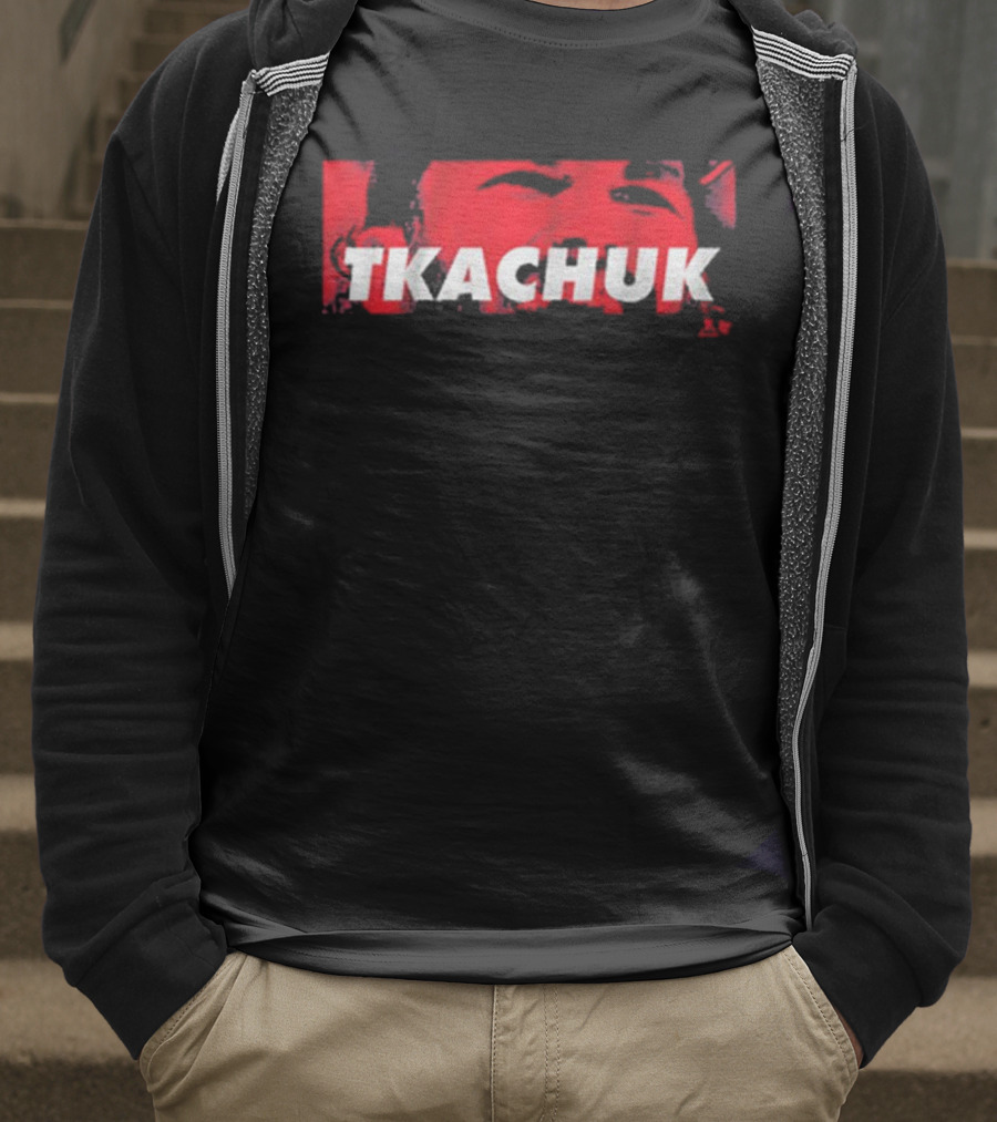 Tkachuk Eyes Red Graphic T-Shirt