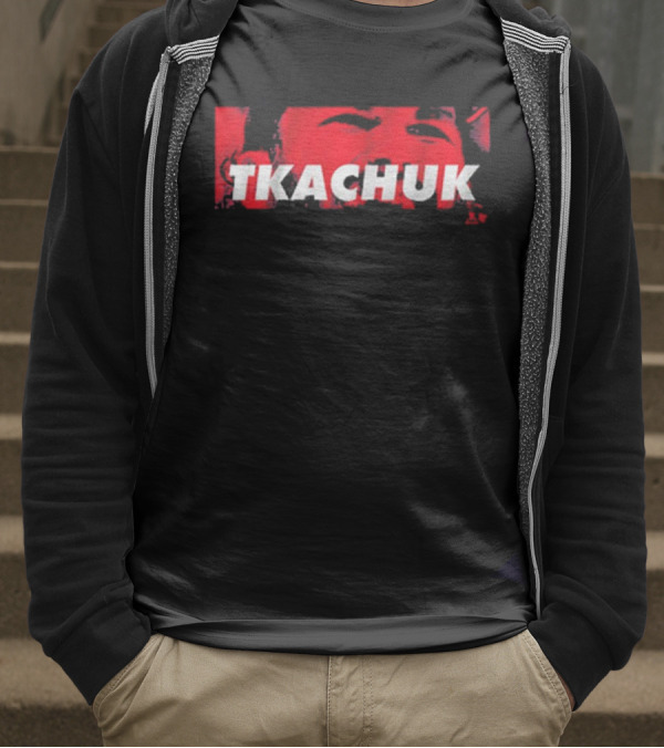 Tkachuk Eyes Red Graphic T-Shirt