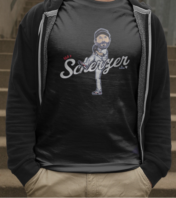 Max Scherzer Caricature Toronto Blue Jays MLB Pitcher Baseball T-Shirt