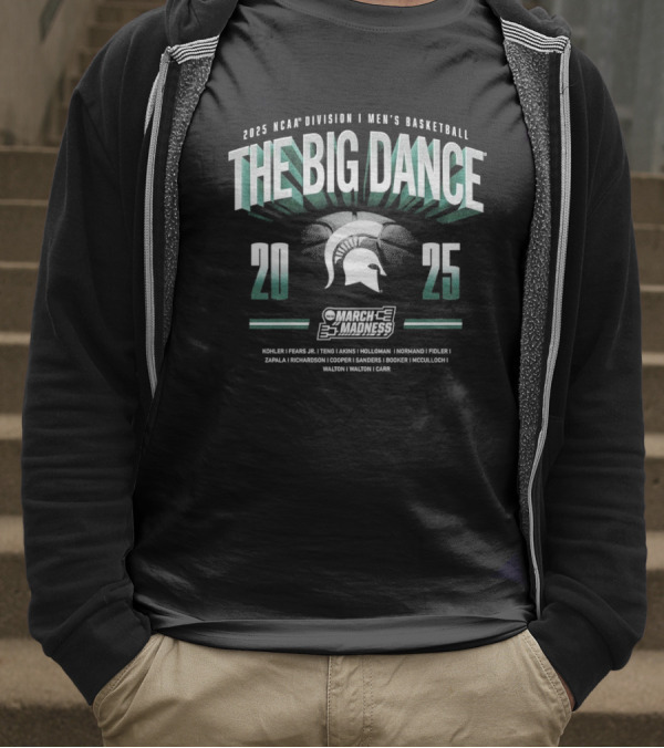 2025 NCAA Division I Men's Basketball The Big Dance March Madness T-Shirt