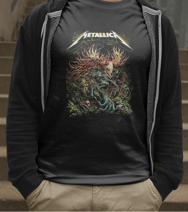 Metallica M72 Toronto Ontario 2025 Rogers Centre April 24 26 Forest Creature Skull Art T-Shirt