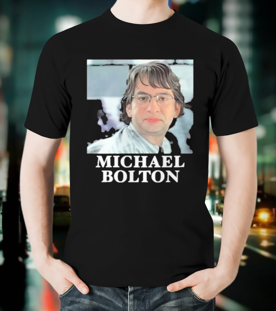 MethSyndicate Michael Bolton Office Space Parody T-Shirt