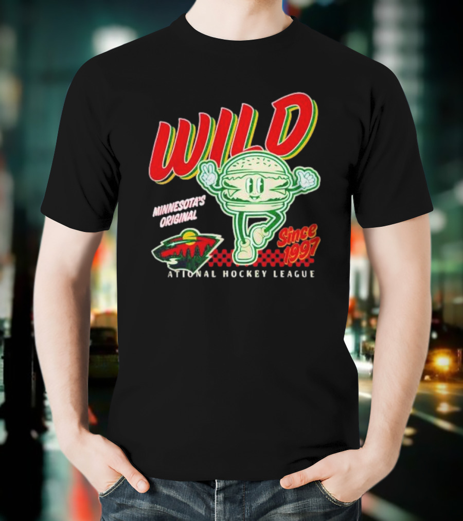 Minnesota Wild Original Mascot Since 1997 National Hockey League T-Shirt