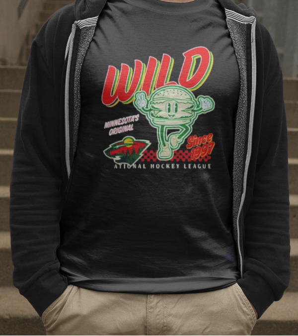 Minnesota Wild Original Mascot Since 1997 National Hockey League T-Shirt