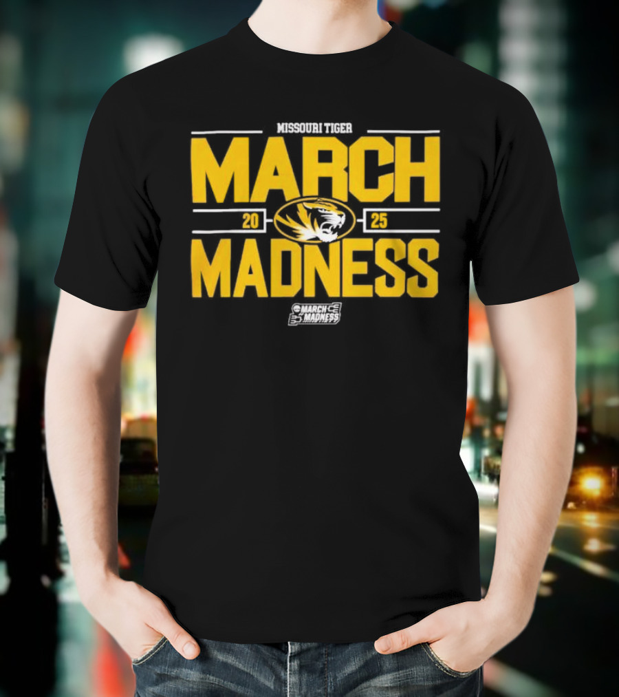 Missouri Tigers March Madness 2025 T-Shirt