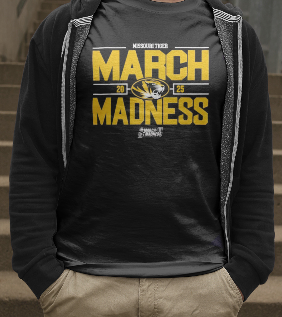 Missouri Tigers March Madness 2025 T-Shirt