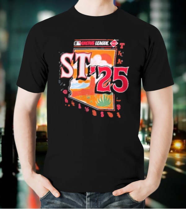 MLB 2025 Spring Training Cactus League Arizona ST25 T-Shirt