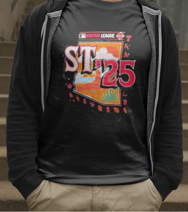 MLB 2025 Spring Training Cactus League Arizona ST25 T-Shirt