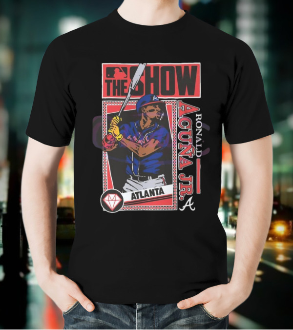 MLB The Show Atlanta Braves Ronald Acuna Jr 2025 T-Shirt