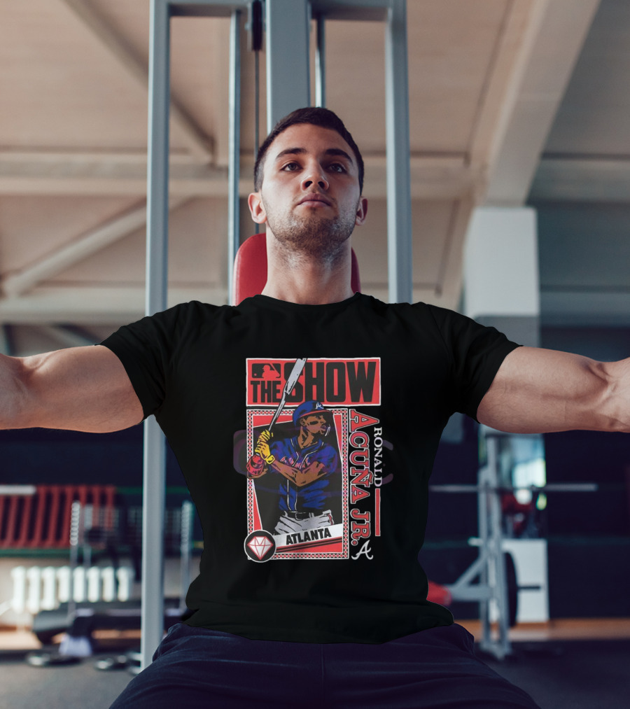 MLB The Show Atlanta Braves Ronald Acuna Jr 2025 T-Shirt