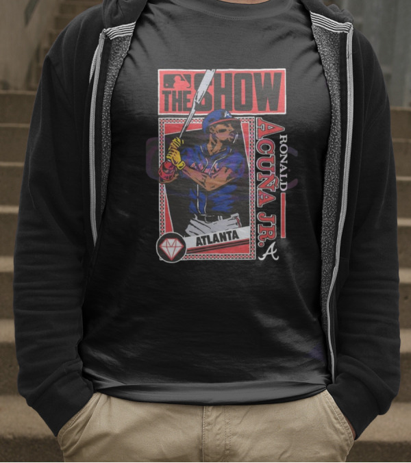 MLB The Show Atlanta Braves Ronald Acuna Jr 2025 T-Shirt