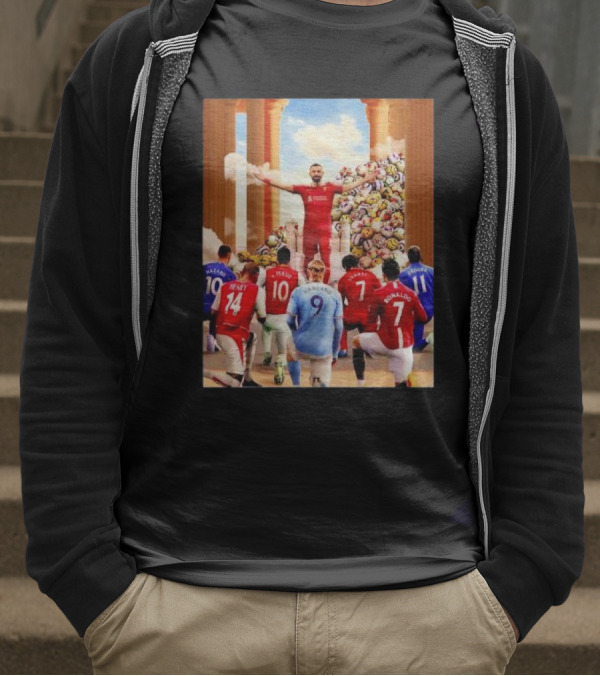 Liverpool FC Mohamed Salah Premier League Goals Tribute T-Shirt