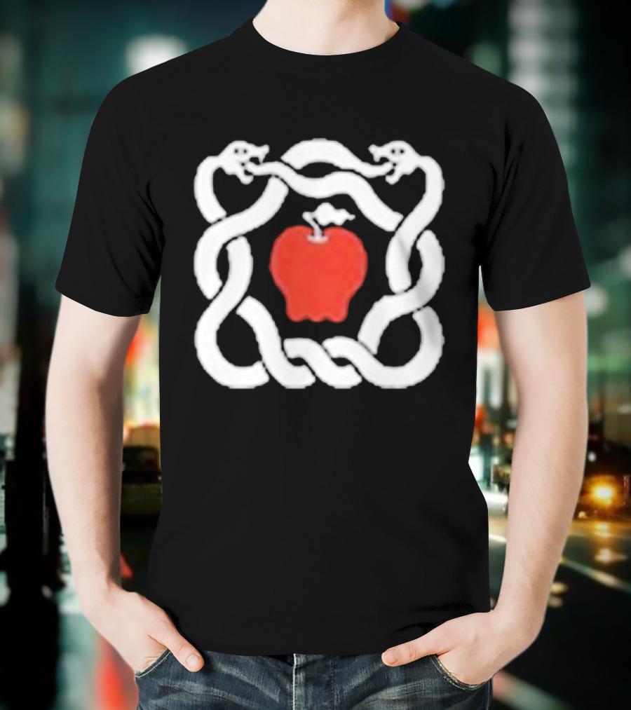 Msg Snake Dom Dolla Red Apple White Snakes T-Shirt