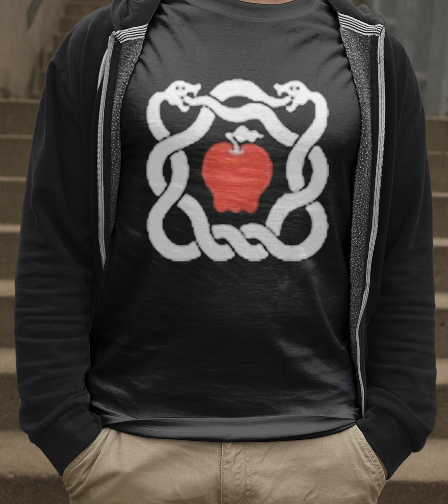 Msg Snake Dom Dolla Red Apple White Snakes T-Shirt