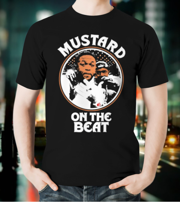 Mustard On The Beat DJ Mustard Circle Design T-Shirt