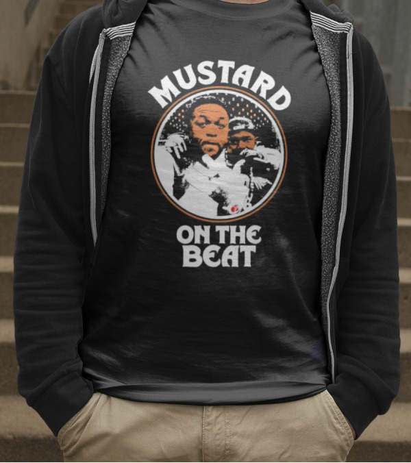 Mustard On The Beat DJ Mustard Circle Design T-Shirt