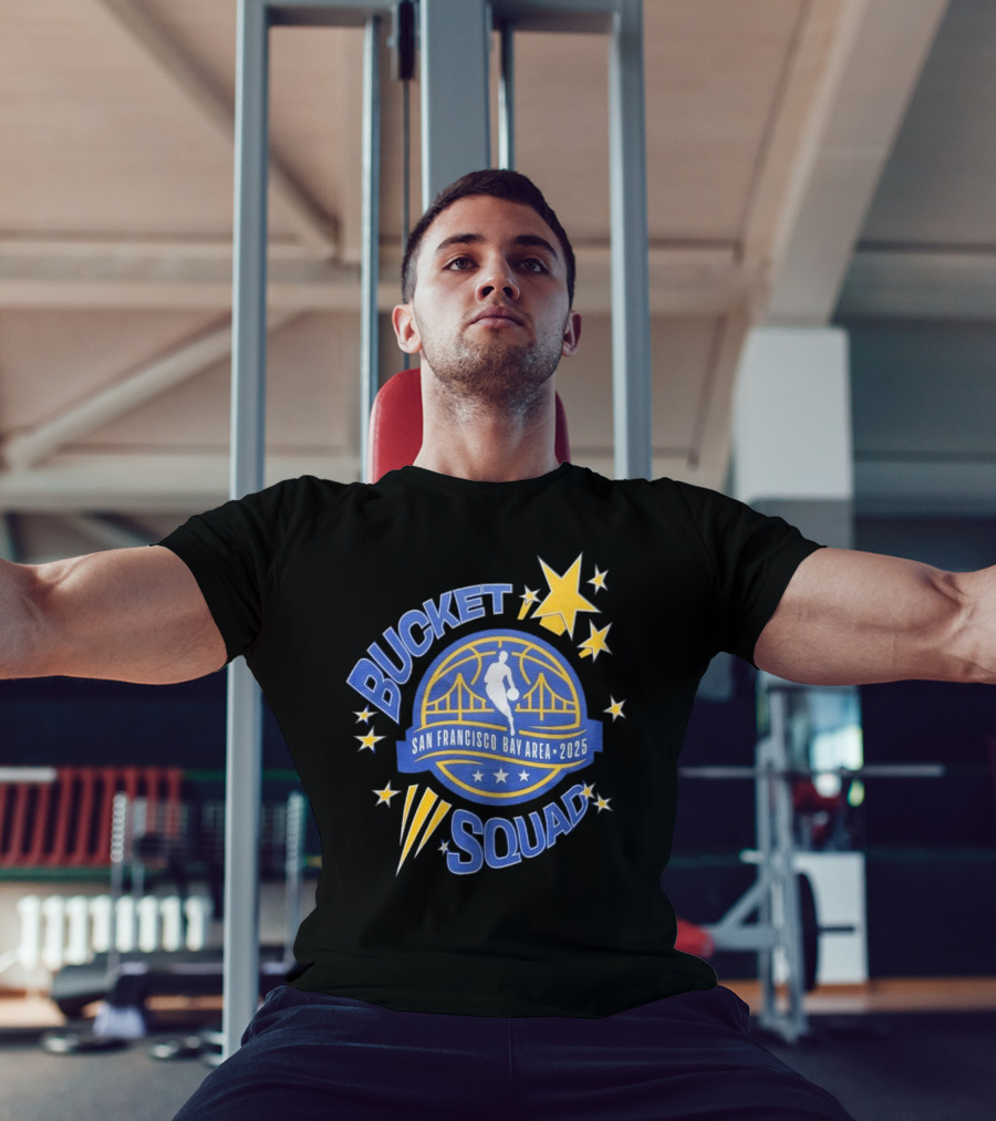 NBA All-Star 2025 Bucket Squad San Francisco Bay Area T-Shirt
