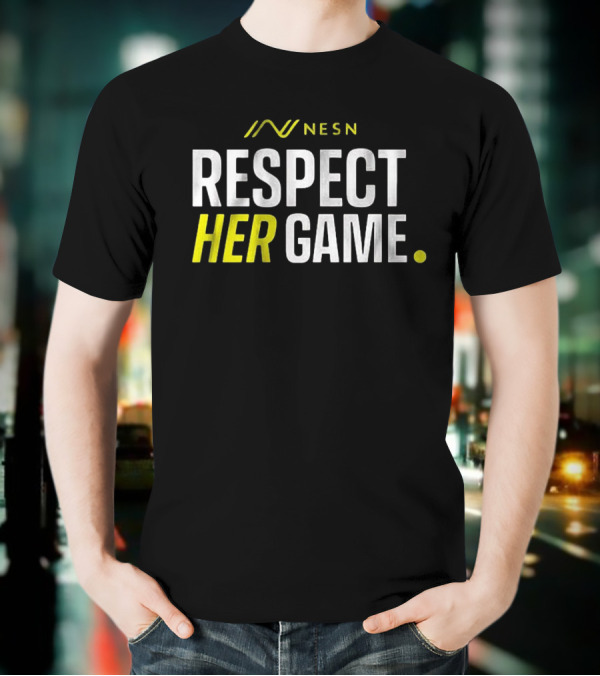 NESN Respect Her Game Collection Empowerment Sports Apparel T-Shirt