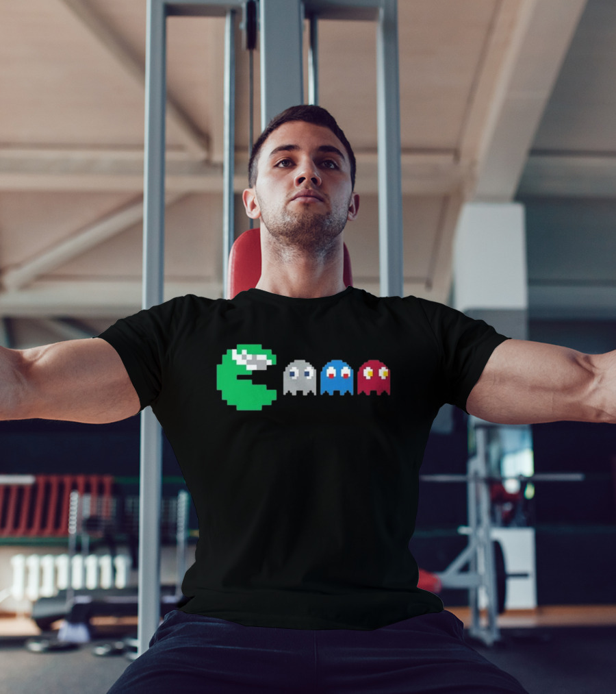 NFC East Rivalry Pac-Man Ghosts Football Theme T-Shirt