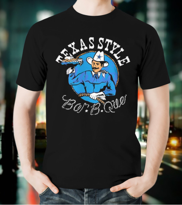 Texas Style Bar-B-Que Cowboys T-Shirt