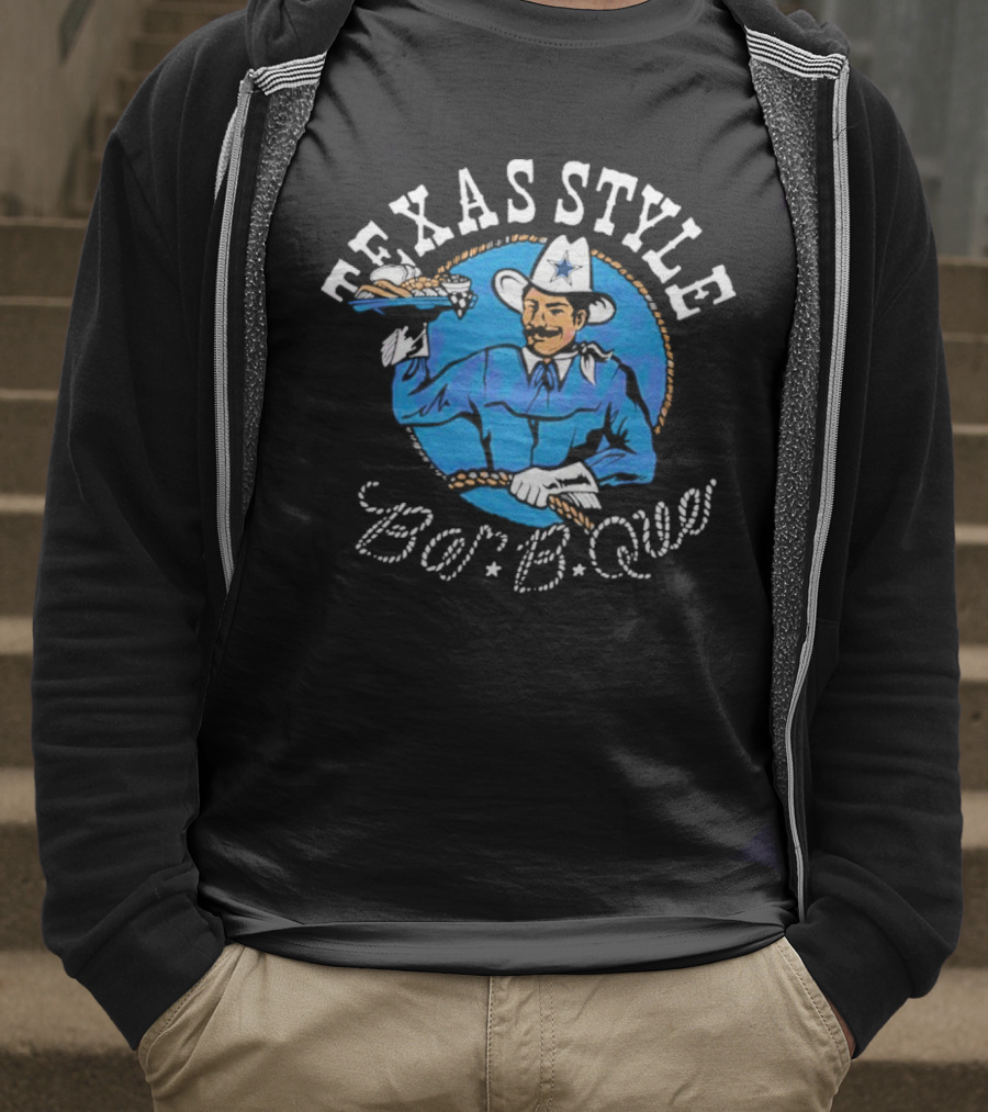 Texas Style Bar-B-Que Cowboys T-Shirt