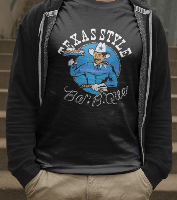 Texas Style Bar-B-Que Cowboys T-Shirt