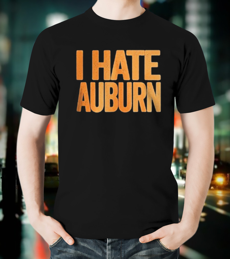 Tennessee Volunteers I Hate Auburn Rivalry T-Shirt