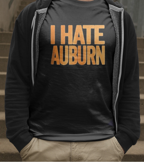 Tennessee Volunteers I Hate Auburn Rivalry T-Shirt