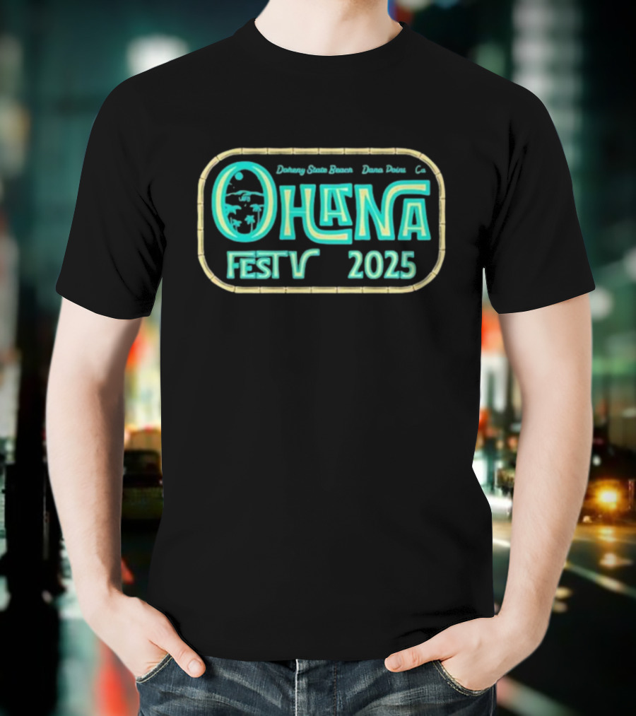 Ohana Fest 2025 Doheny State Beach Dana Point CA T-Shirt