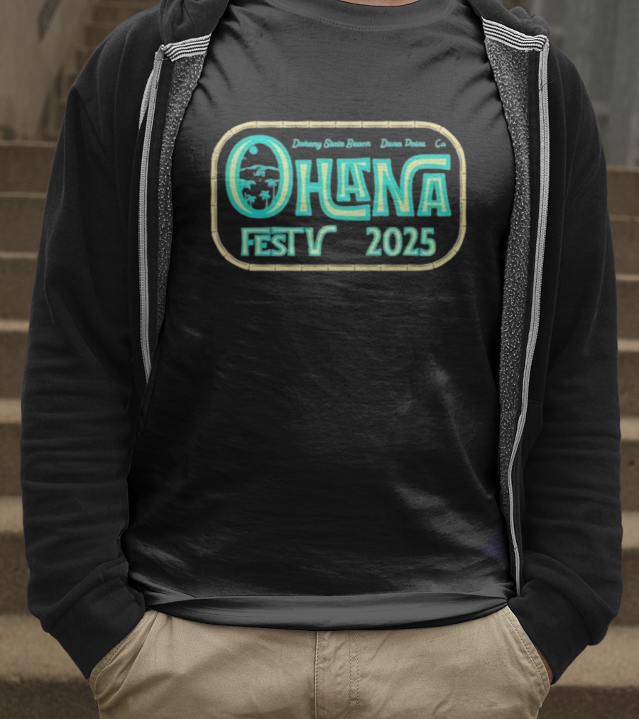 Ohana Fest 2025 Doheny State Beach Dana Point CA T-Shirt
