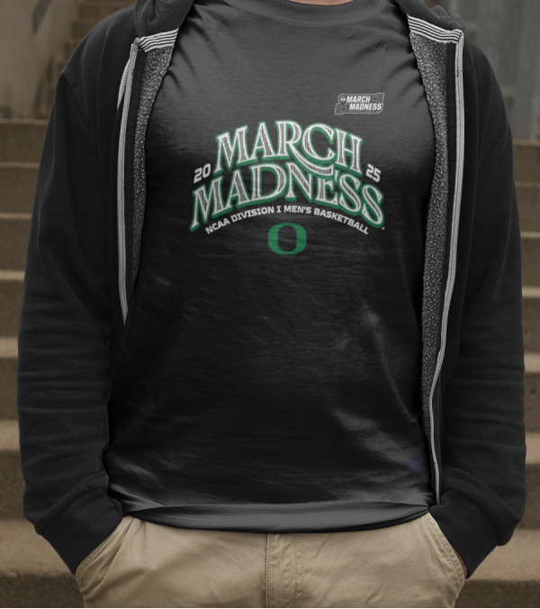 2025 March Madness NCAA Division I Men’s Basketball Oregon T-Shirt