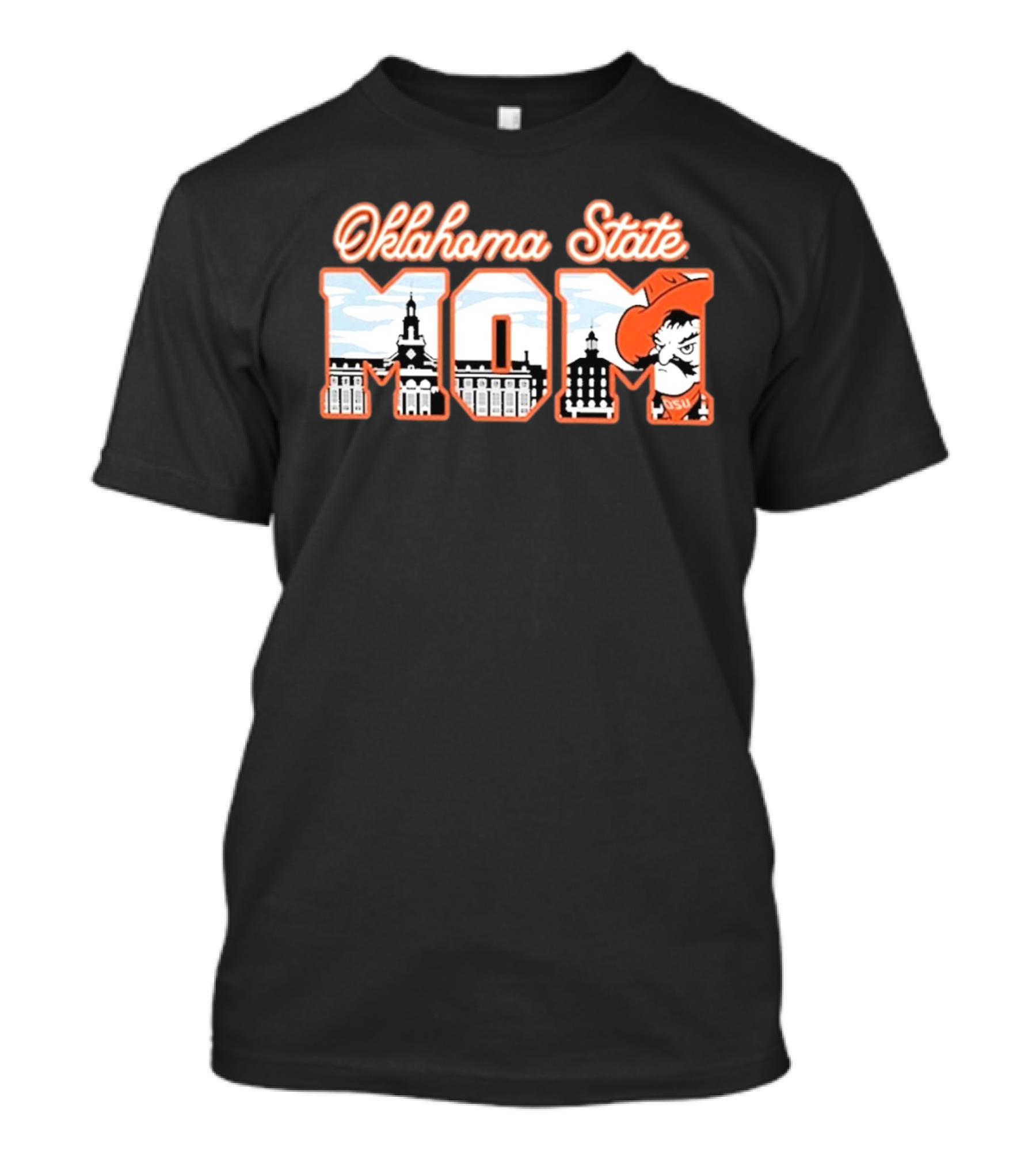 Oklahoma State Mom Campus Cowboys OSU Iconic Imagery T-Shirt