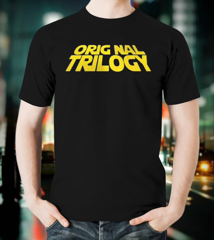 Original Trilogy Snob Movie Blockbuster Style T-Shirt
