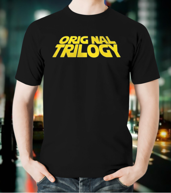 Original Trilogy Snob Movie Blockbuster Style T-Shirt
