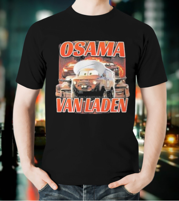 Osama Van Laden Cars Parody T-Shirt