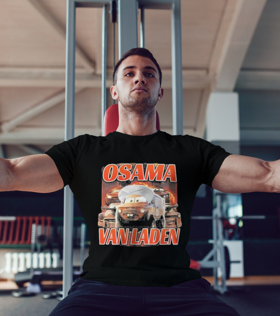 Osama Van Laden Cars Parody T-Shirt