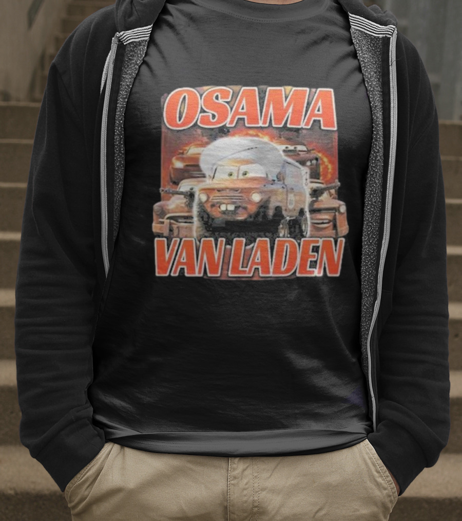 Osama Van Laden Cars Parody T-Shirt