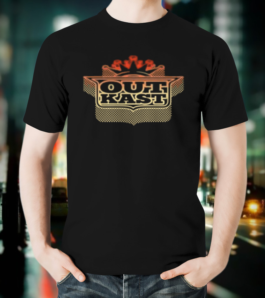 Outkast Gold Crown Emblem T-Shirt