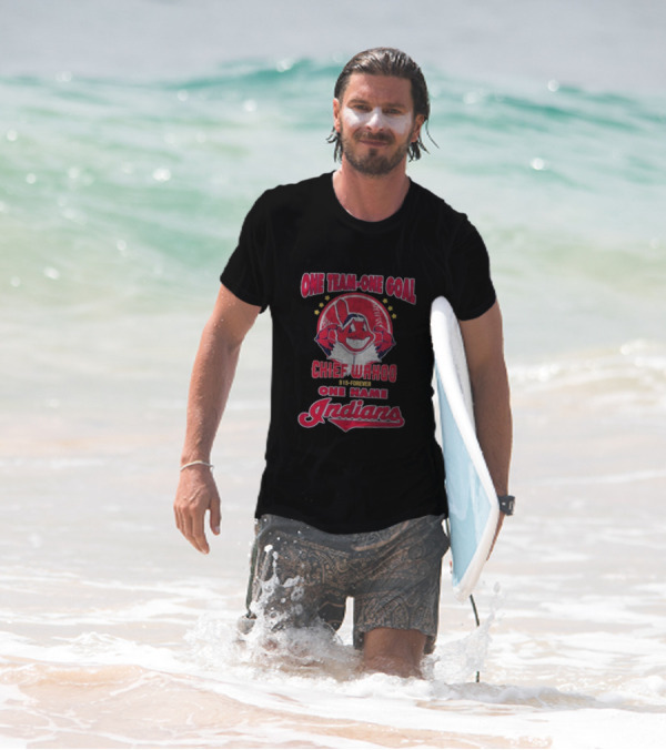 Chief Wahoo One Team-One Goal One Name Indians 1915-Forever T-Shirt