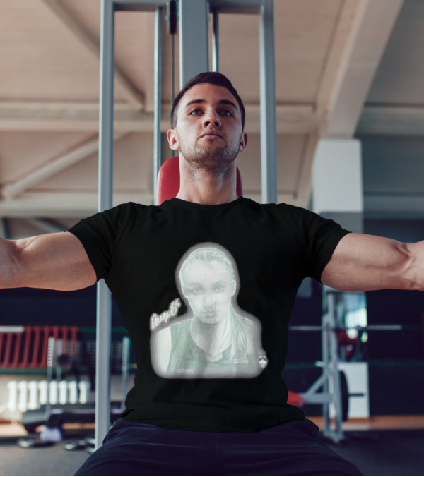 Paige Bueckers UConn Huskies Signature Pencil Drawing With USA Flag T-Shirt