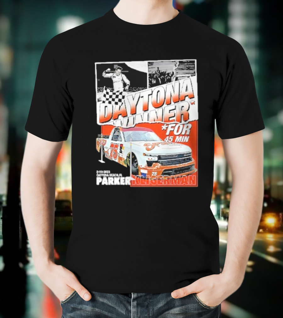 Parker Kligerman Daytona Winner 45 Min Celebration NASCAR Race Car 75 T-Shirt