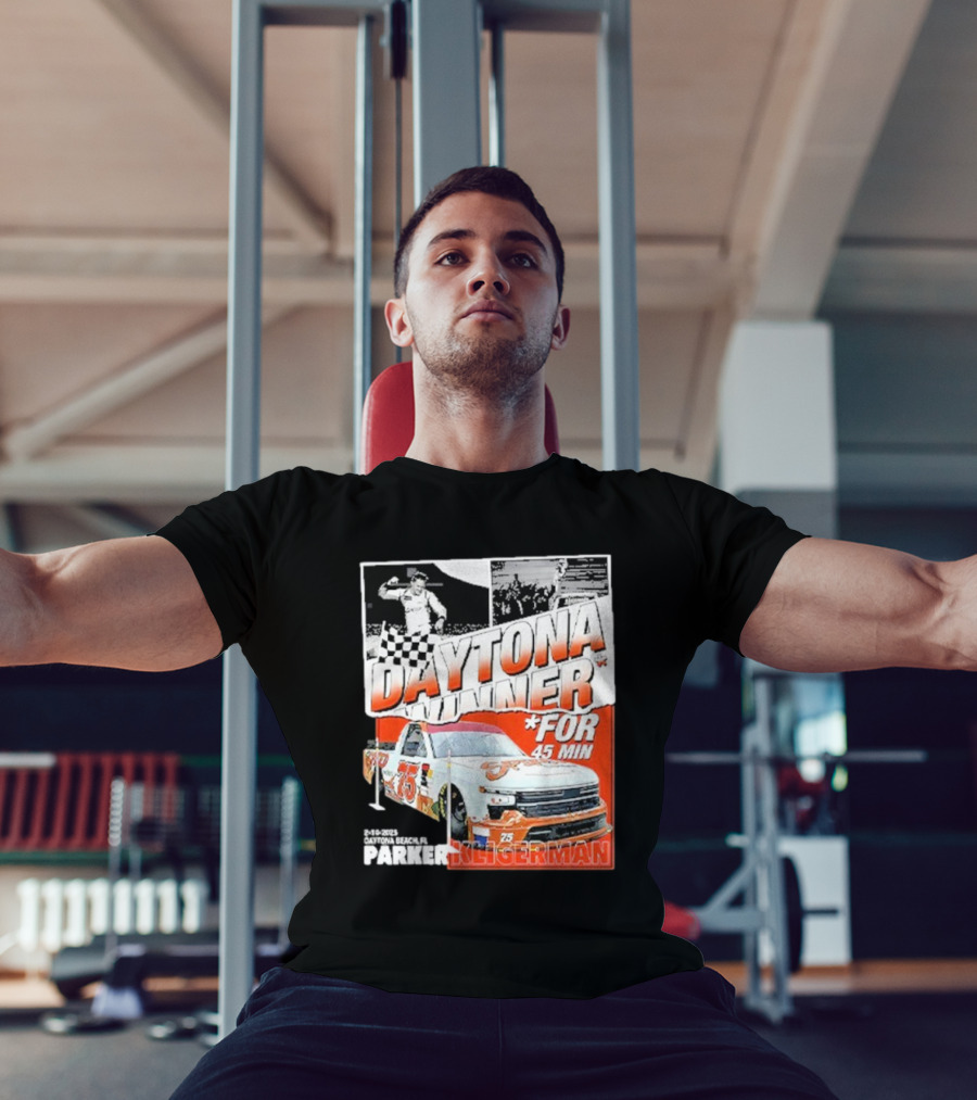 Parker Kligerman Daytona Winner 45 Min Celebration NASCAR Race Car 75 T-Shirt