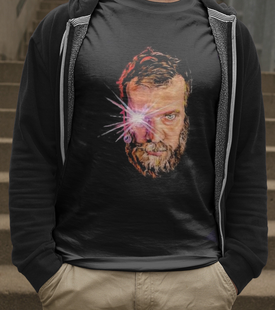 Partisan Records John Grant Boy From Michigan Intense Artistic Portrait T-Shirt