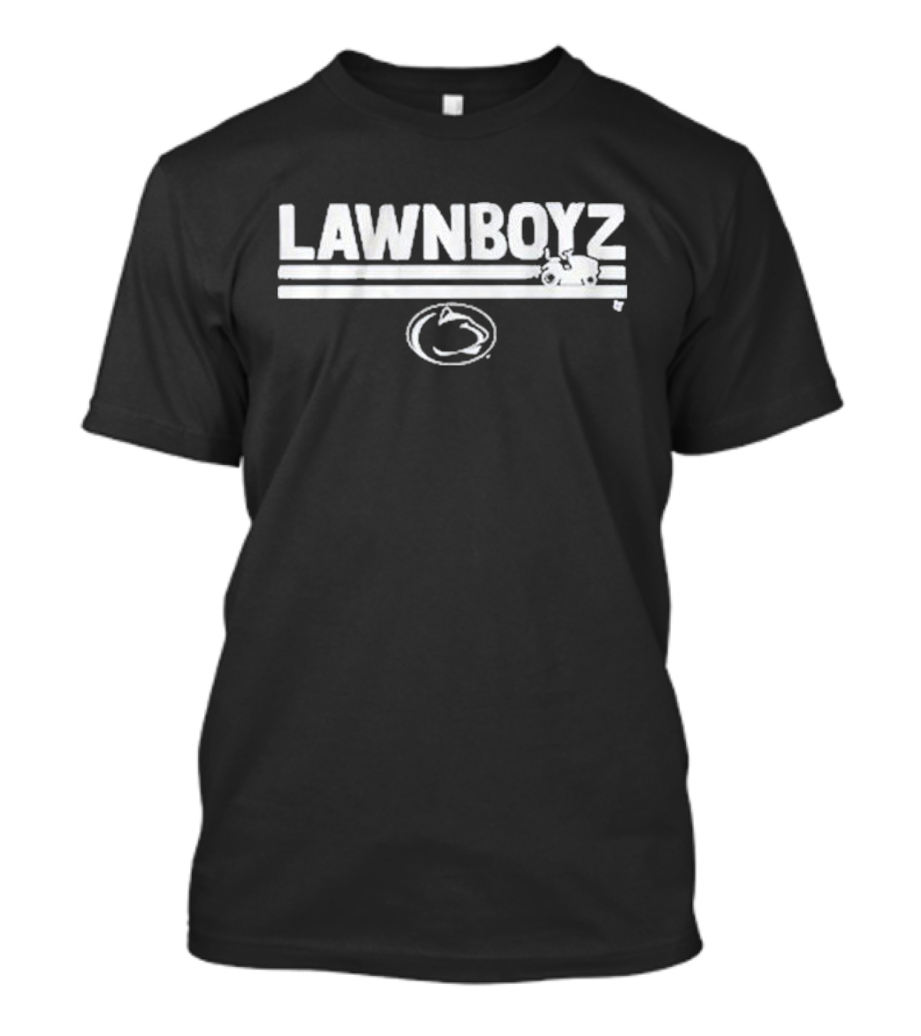 Penn State Lawn Boyz Football College Team Emblem T-Shirt
